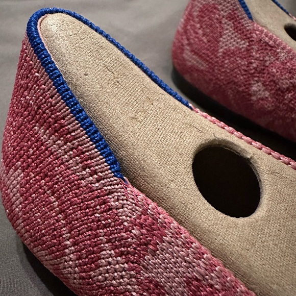 Rothy's The Point II Women's Flats in Hibiscus Chantilly 7.5 NIB - Picture 13 of 16